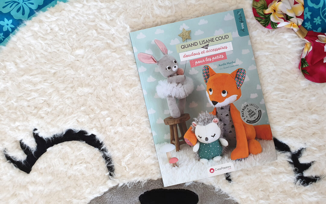 Tapis ourson – Aurélie Marchal alias Quand Lisane Rêve, livre « Quand Lisane coud des doudous et accessoires pour les petits »
