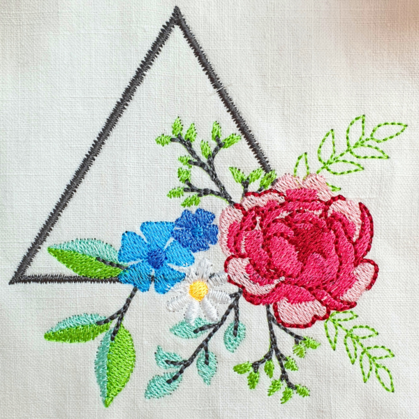 Trio de formes fleuries – Image 2