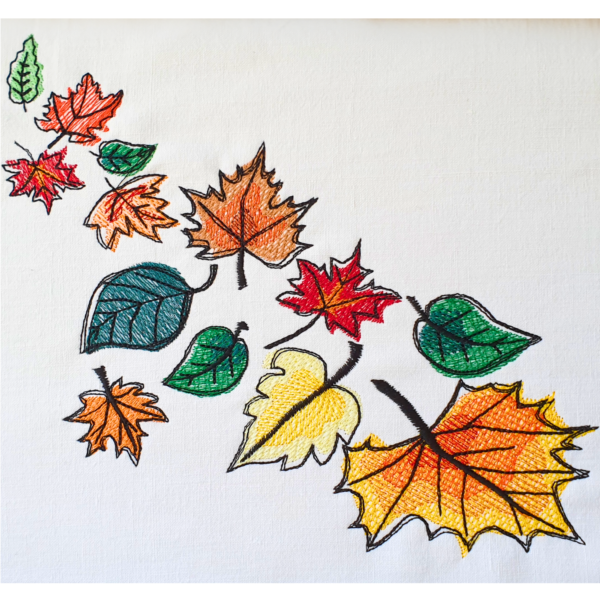Cascade de feuilles - 3 tailles