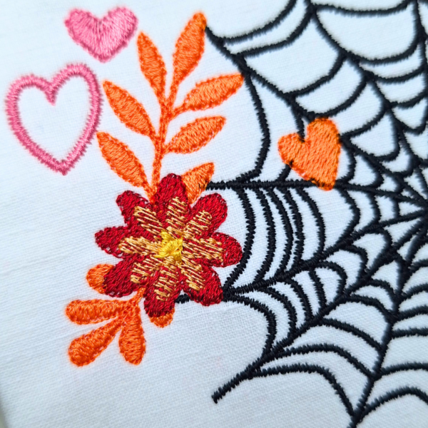 Toile d'araignée fleurie - 3 tailles – Image 5