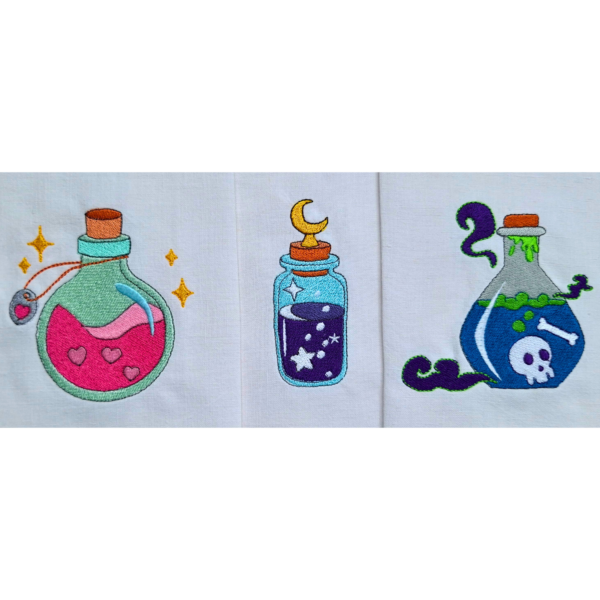 Pack de 3 potions magiques - 3 tailles