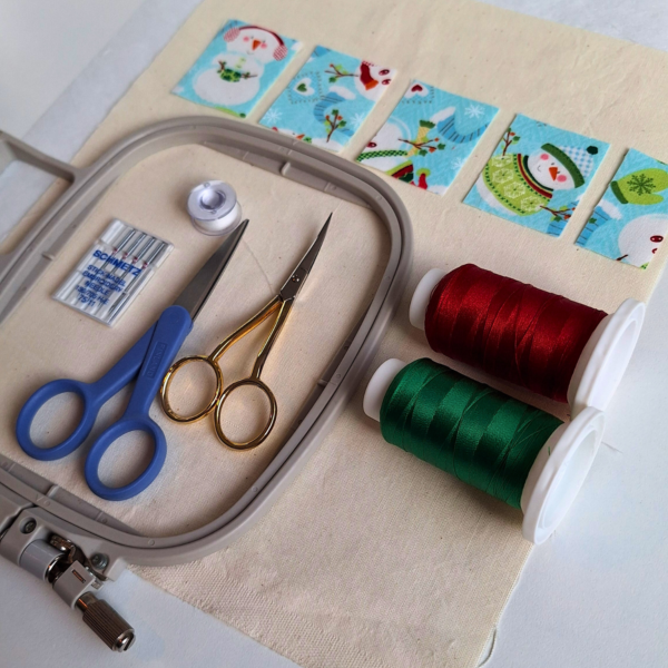 Appliqué "Joyeux Noël" + tuto détaillé – Image 4